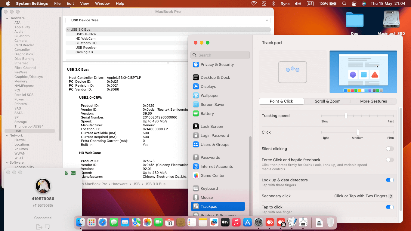 Acer Aspire E5 476G 56VN [KabyLake R   Intel UHD 620 + I2C]   OpenCore 1